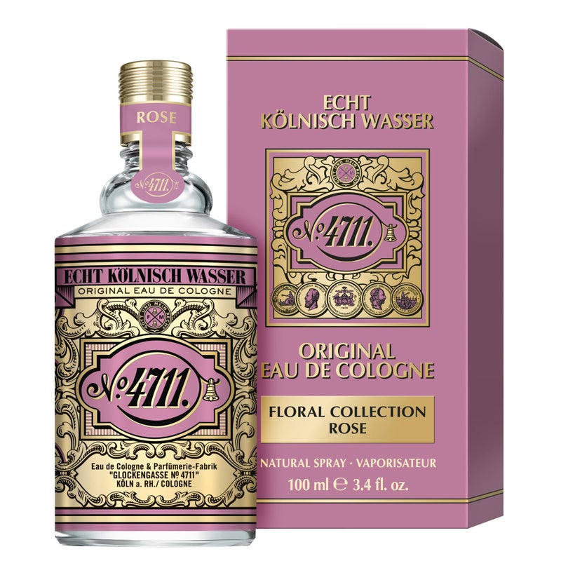4711 Floral Collection Rose by Muelhens for Women - 3.4 oz EDC Spray - Image 2